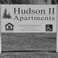 Hudson II Apartments - Sign